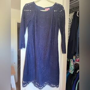 Lilly Pulitzer Rylee Dress Navy Size 0